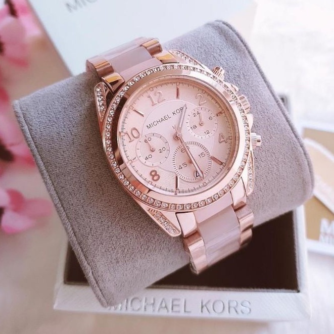 Amazoncom Michael Kors Womens Ritz Quartz Watch with Stainless Steel  Strap Gold 20 Model MK6862  Clothing Shoes  Jewelry
