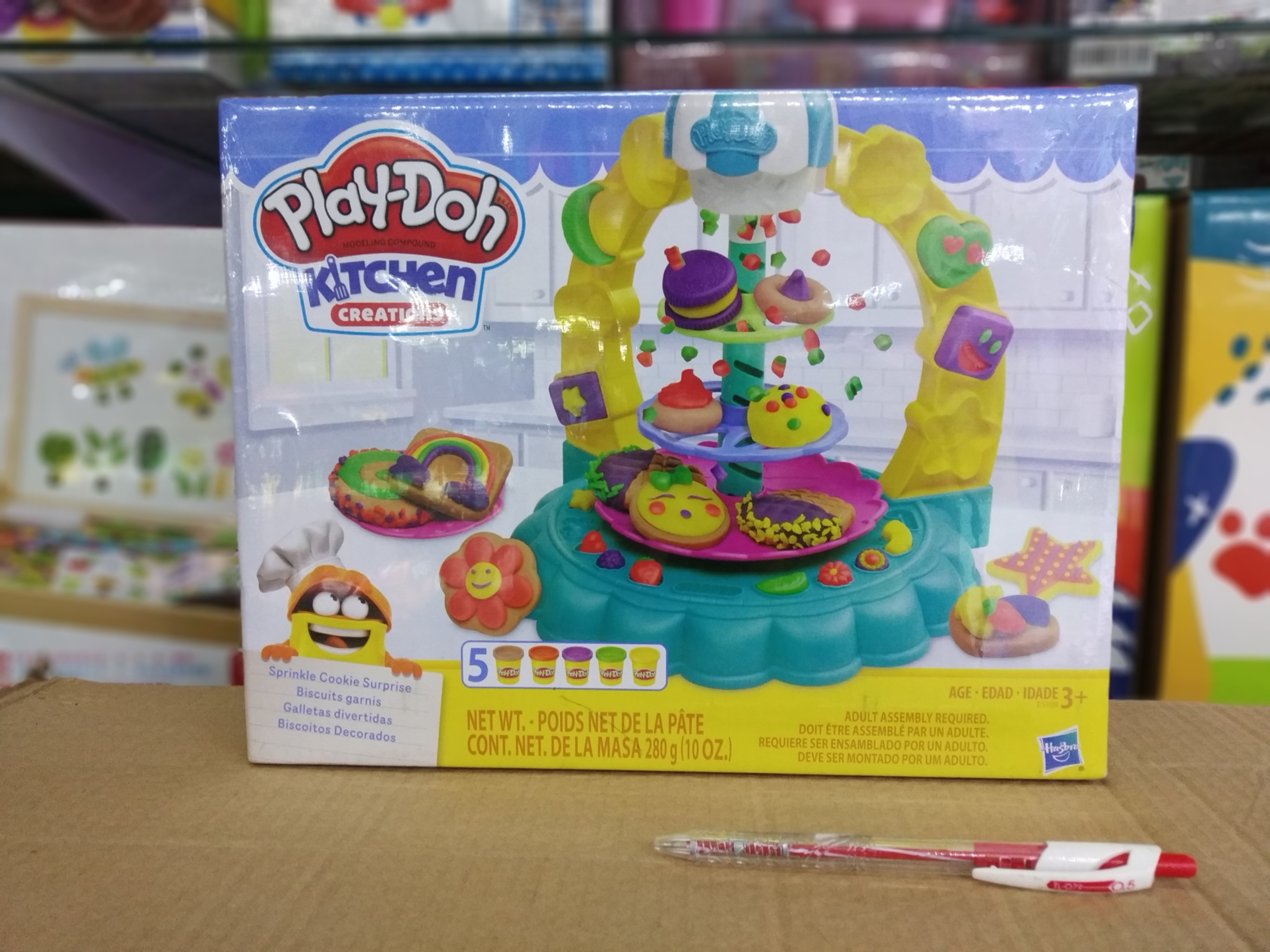[HCM]Bộ đồ chơi đất nặn bánh quy rực rỡ Play Doh E5109