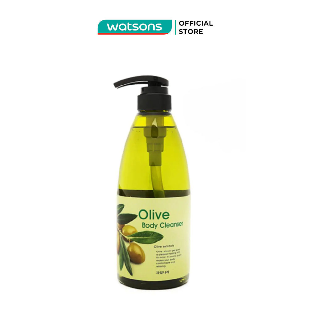Sữa tắm welcos olive body wash tinh chất olive 732g