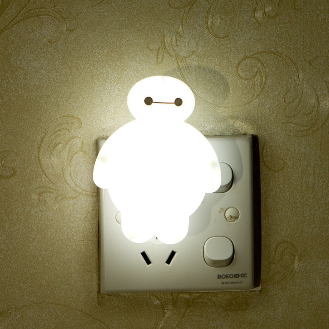 đèn ngủ baymax người tuyết
