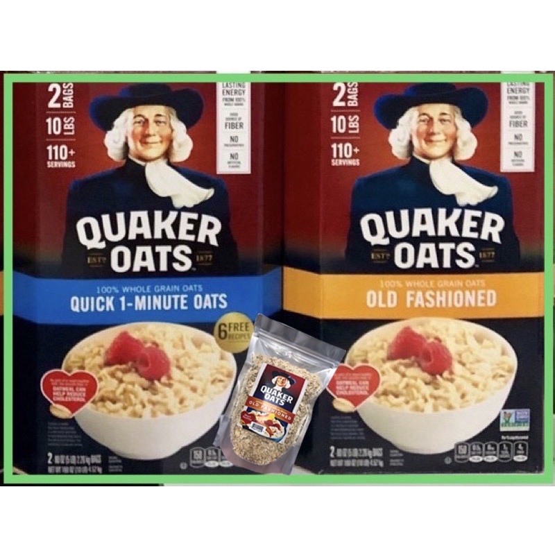 Quaker Oats 4.52kg (Flat Rolled - Broken Rolled)
