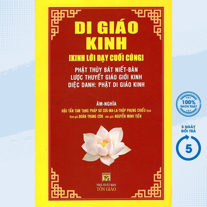 Sách - di giáo kinh - kinh lời dạy cuối cùng - newshop