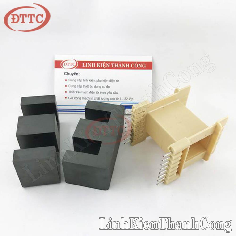 Biến Áp Xung EE65 Nằm (8+8) Loại Tốt