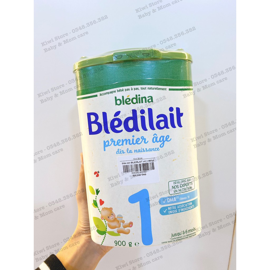 [SALE SOCK] Sữa bột Bledilait Pháp số 1,2,3,4 hộp 900g