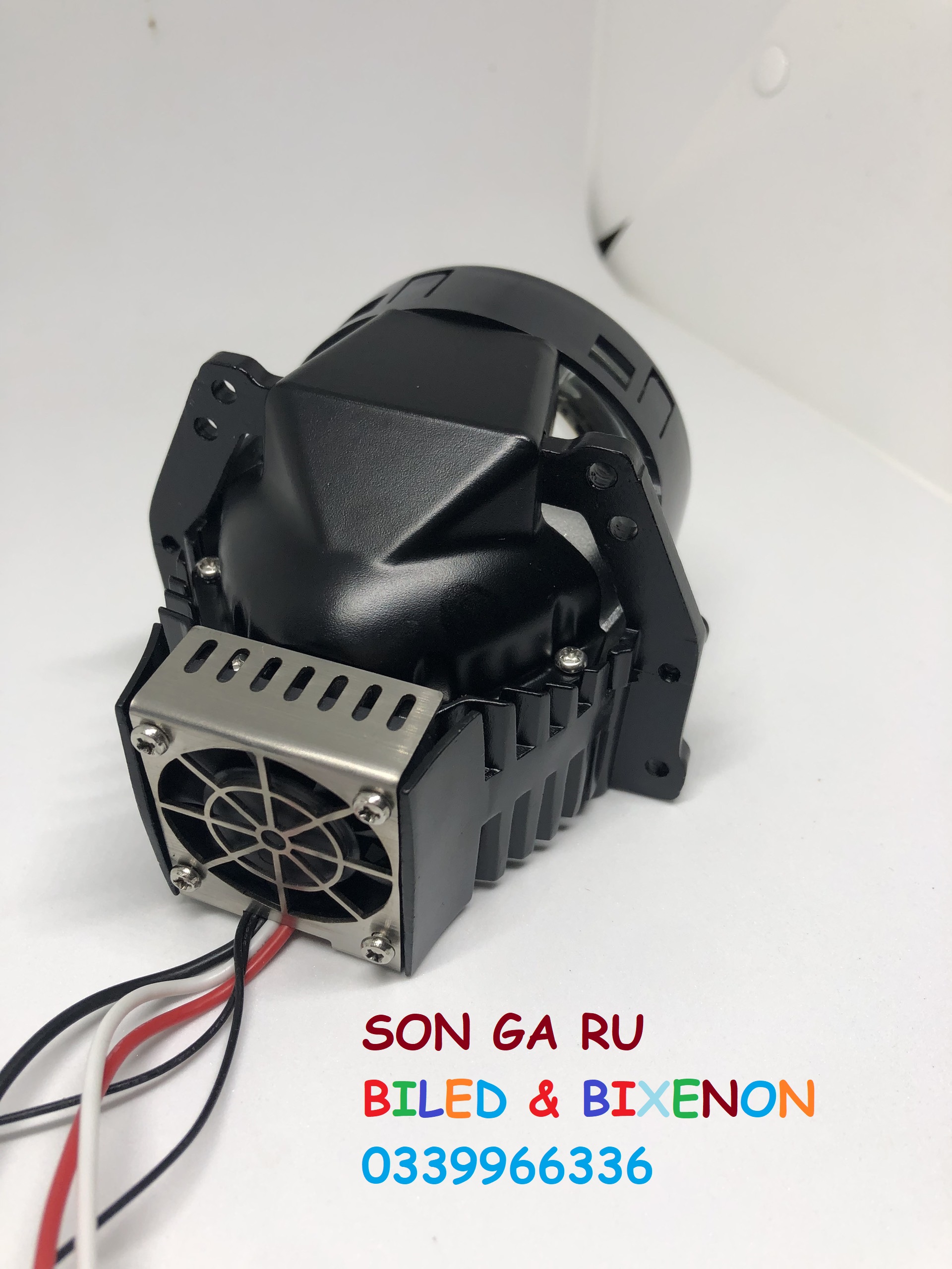 [BH 12th] BILED pha mắt ếch 3 inch 55W , trợ pha nhân led phụ