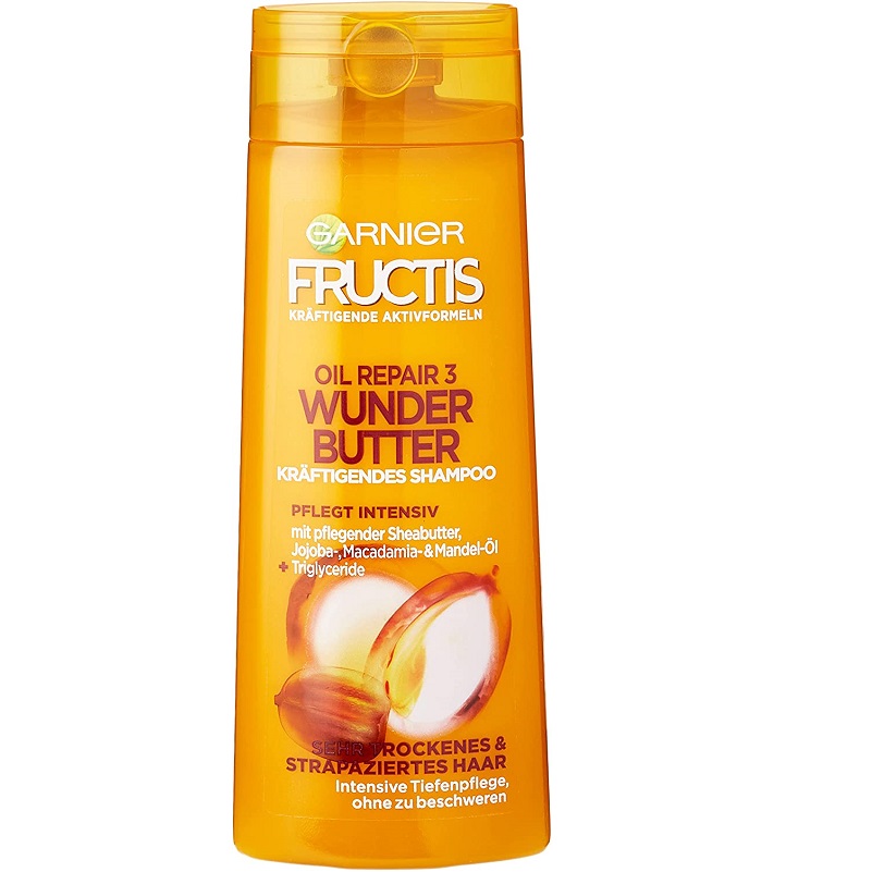 Bộ gội xả Garnier Fructis - Wunder Butter - Cho tóc khô