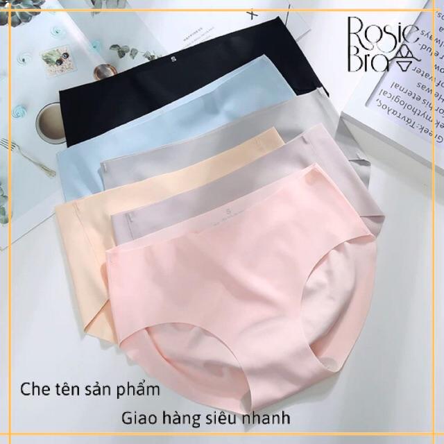 Quần lót lụa không đường may không viền gấp 3D chống lọt khe P068
