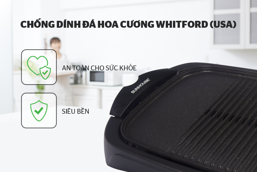 Bếp nướng điện SUNHOUSE SHD4602