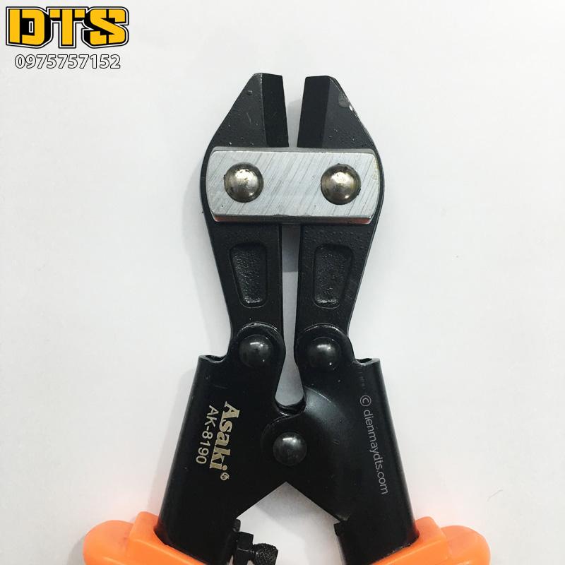 Kìm cắt cộng lực mini Asaki AK-8190 8''/200mm