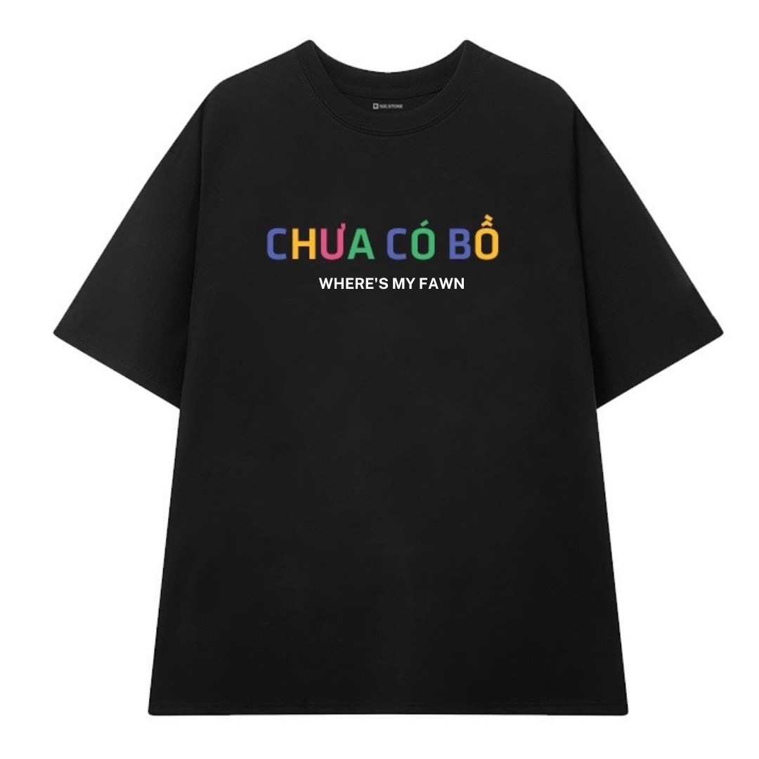 Áo thun áo phông ĐÃ CÓ BỒ - CHƯA CÓ BỒ Áo thun áo phông form rộng tay lỡ phong cách Hàn Quốc phù hợp cả nam nữ cặp đôi - Tokyo shop