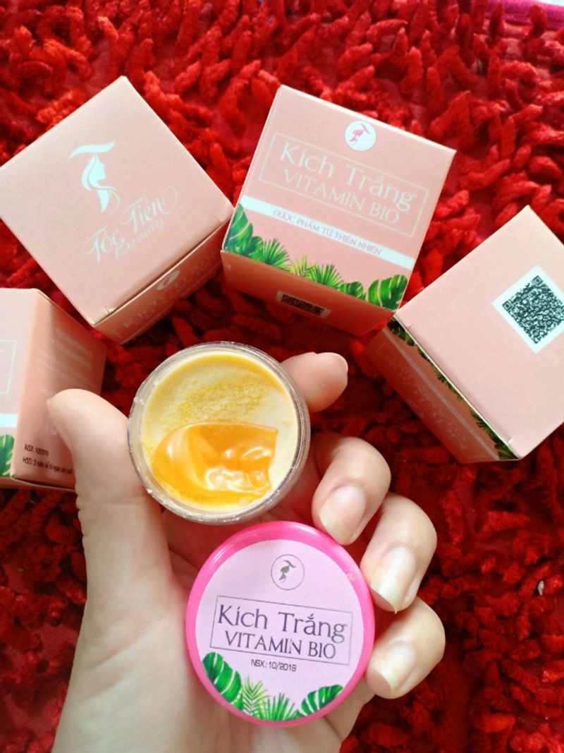 (Combo 5 Hộp) Kem Kích Trắng Vitamin B10 Siêu Trắng