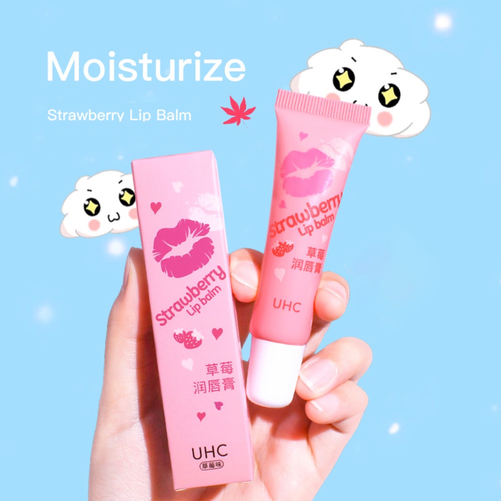 SON Dưỡng Cấp Ẩm cho môi hương dâu UHC