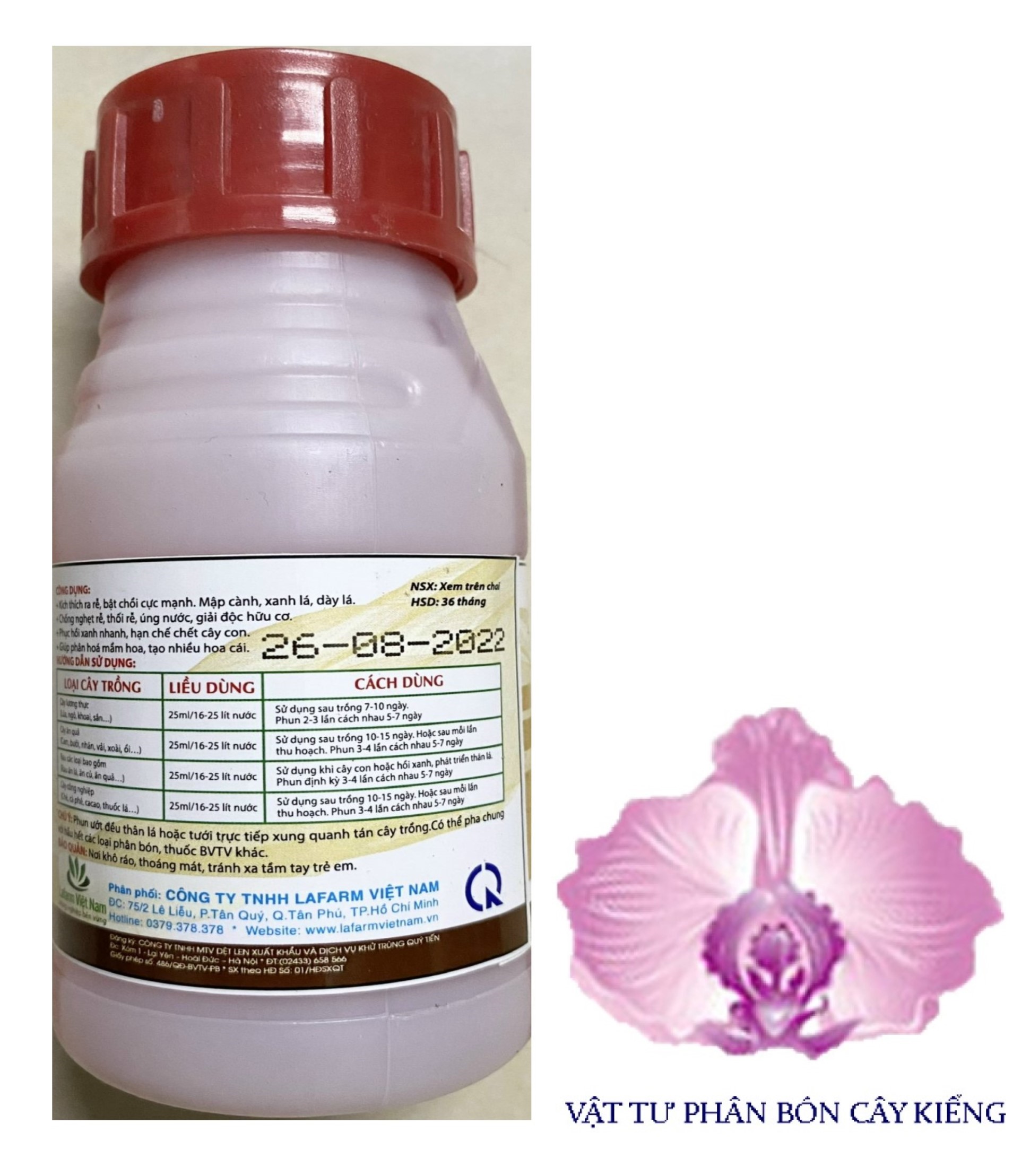 Phân Bón Lân Đỏ Đậm Đặc QT04 - Phân Bón lá Cao Cấp - #291A# 250ml