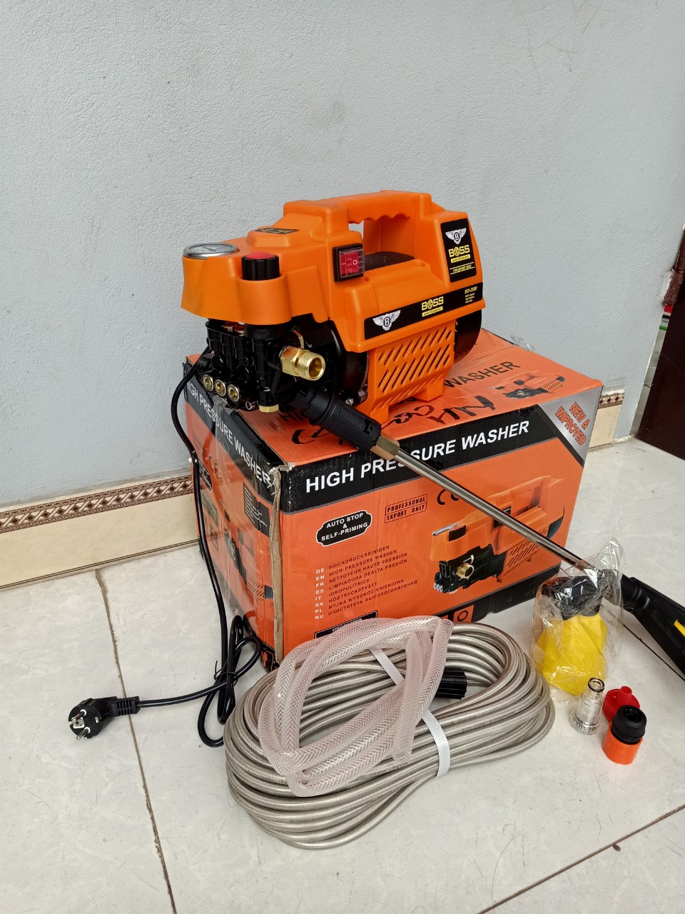 MÁY RỬA XE BOSS 3500W