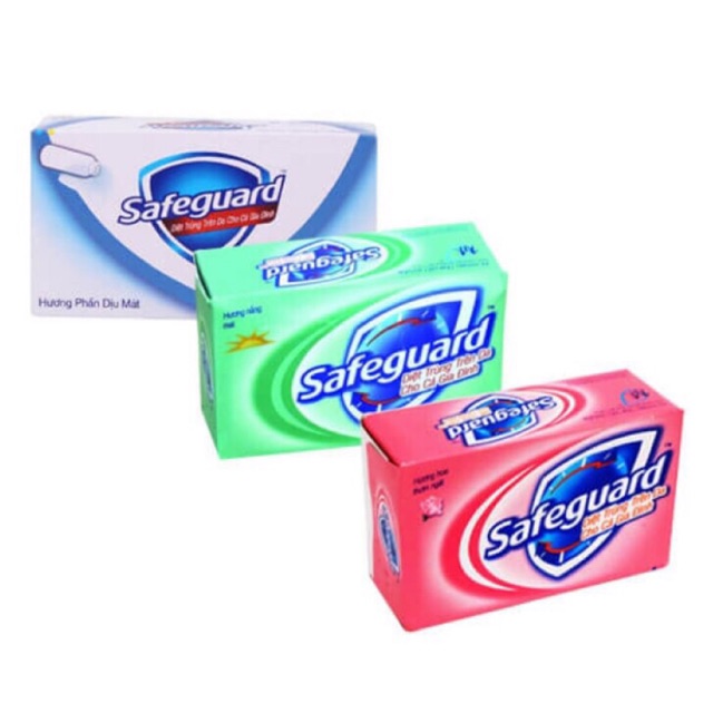 Combo 5 Cục Xà Phòng Safeguard 115gr/Cục Đủ Màu