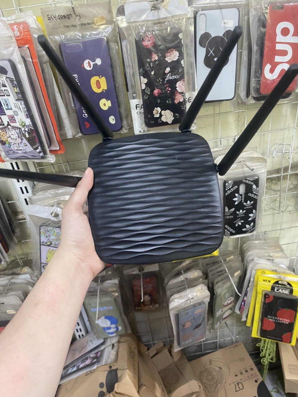 Bộ phát wifi - Router Wifi Chuẩn AC1200 Tenda AC5