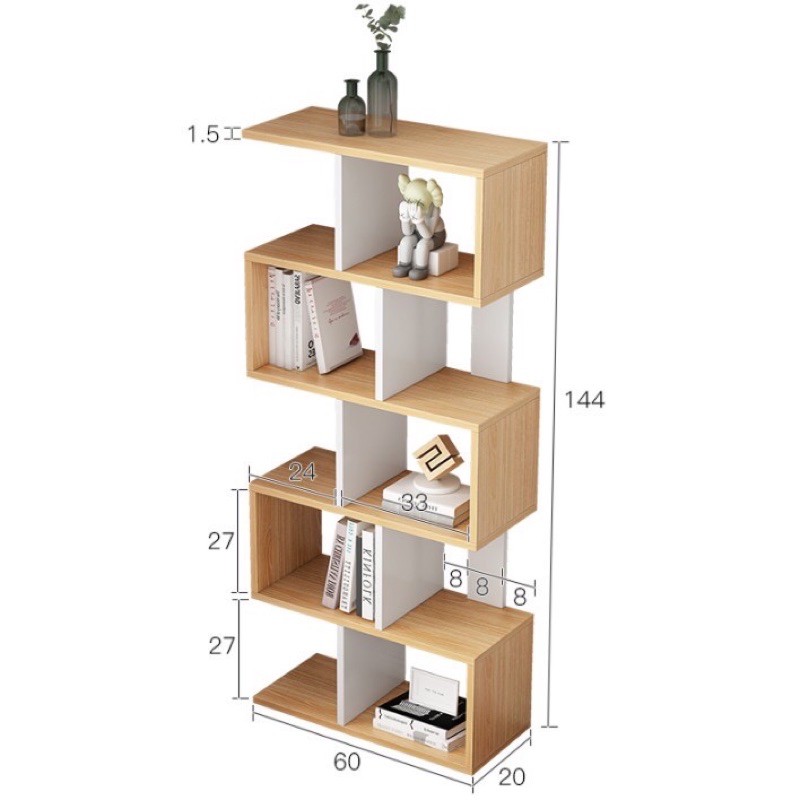 Kệ Sách Đa Tầng Ziczac Gp99.41