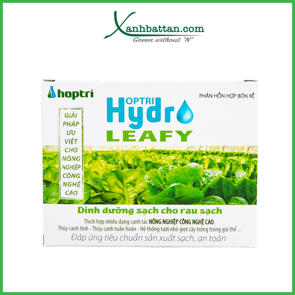 Dung Dịch Thủy Canh Rau Ăn Lá Hydro Leafy 2 Chai AB