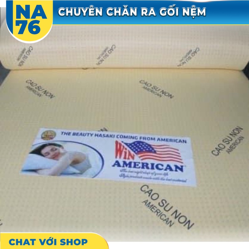 Nệm cao su non American [Ship Hoả Tốc HCM 1-2h]