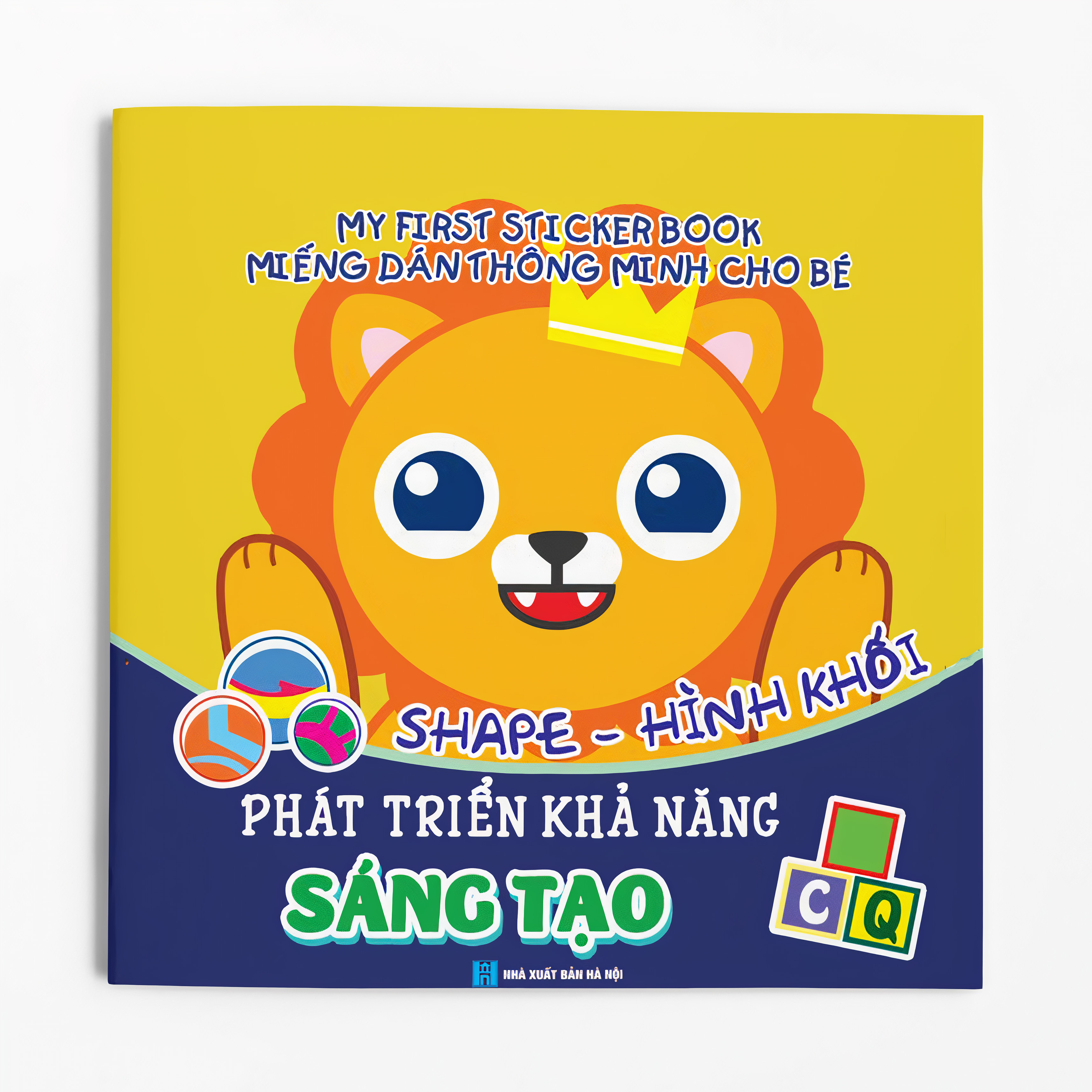 Combo 3 cuốn Miếng dán Thông minh cho bé - My First Sticker Book