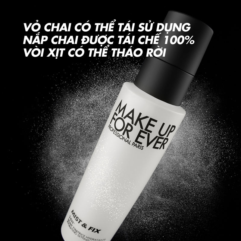 Xịt Khóa Trang Điểm FOREVER Mist & Fix Cấp Ẩm Lâu Trôi