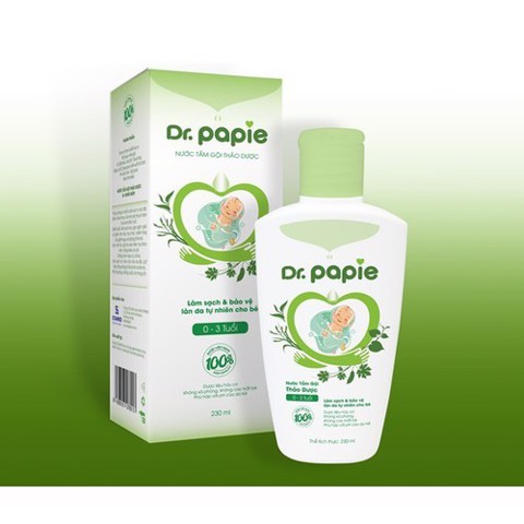 Nước tắm thảo dược dr.papie