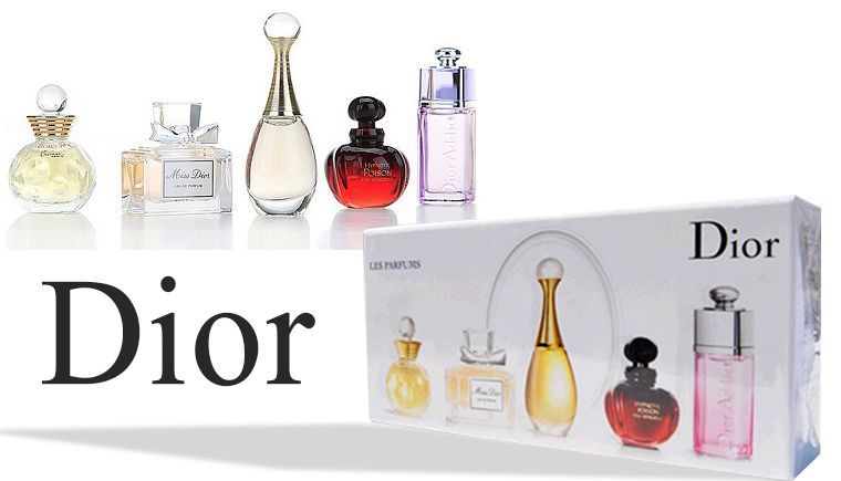 SET NƯỚC HOA DIOR 5 CHAI THƠM LÂU