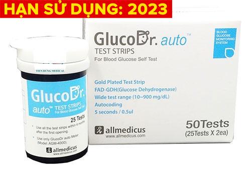 Que thử đường huyết GlucoDr. auto