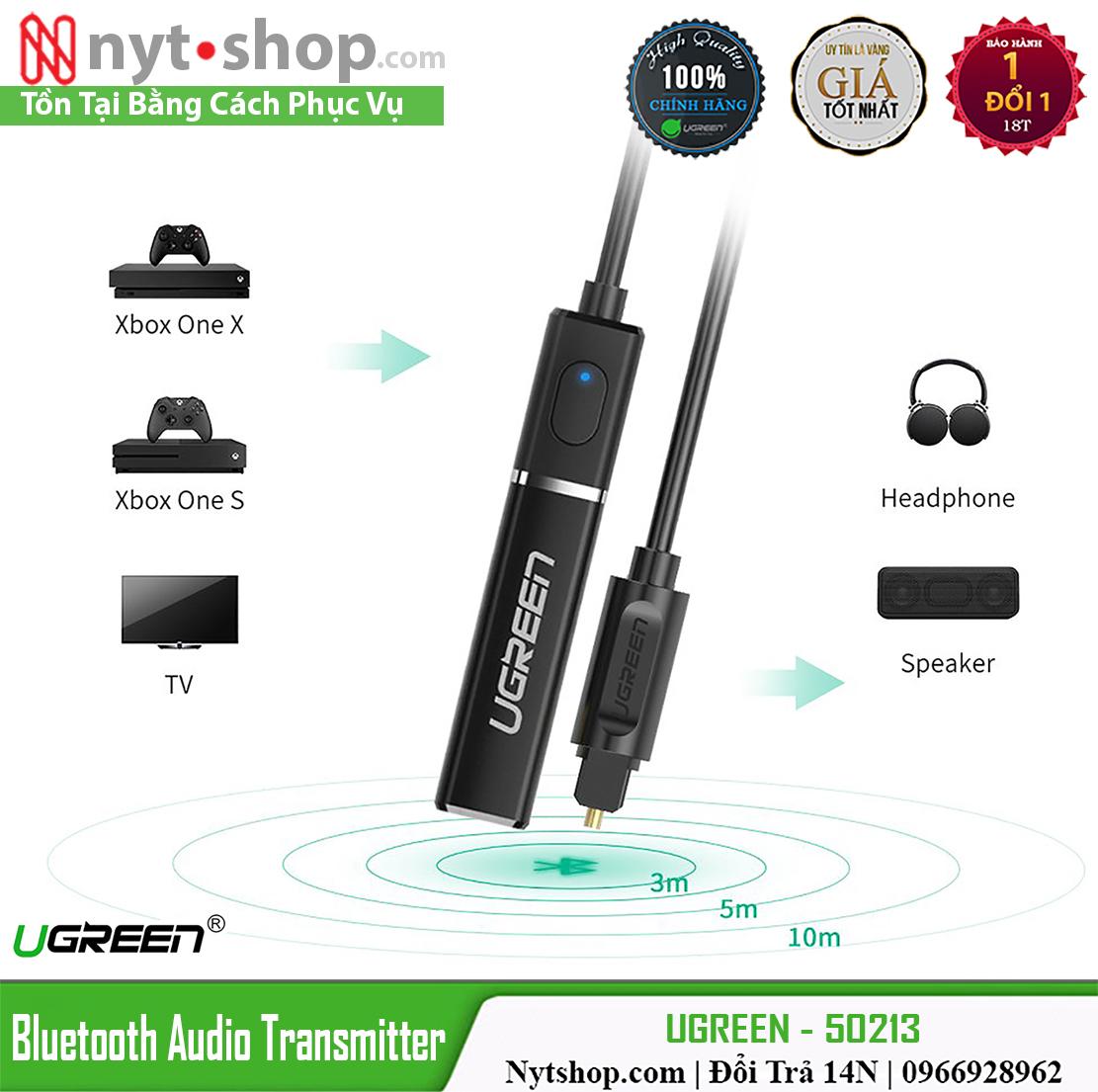 [HCM]Thiết Bị Phát Audio Bluetooth 4.2 Cho Tivi/Laptop/PC Cao Cấp UGREEN