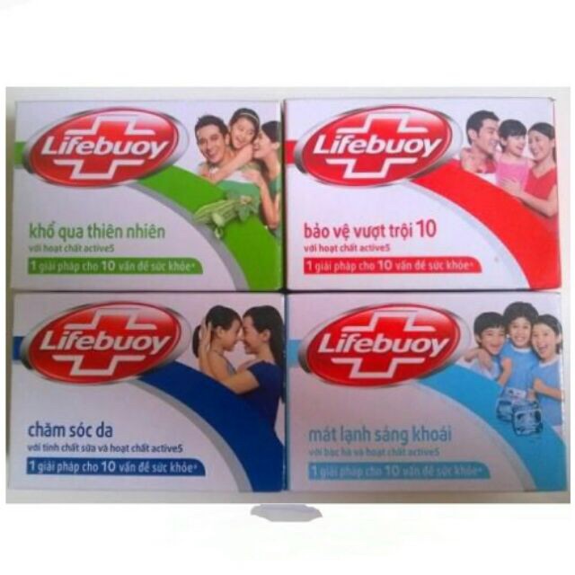 Xà Phòng Tắm Lifebuoy Bánh 90g