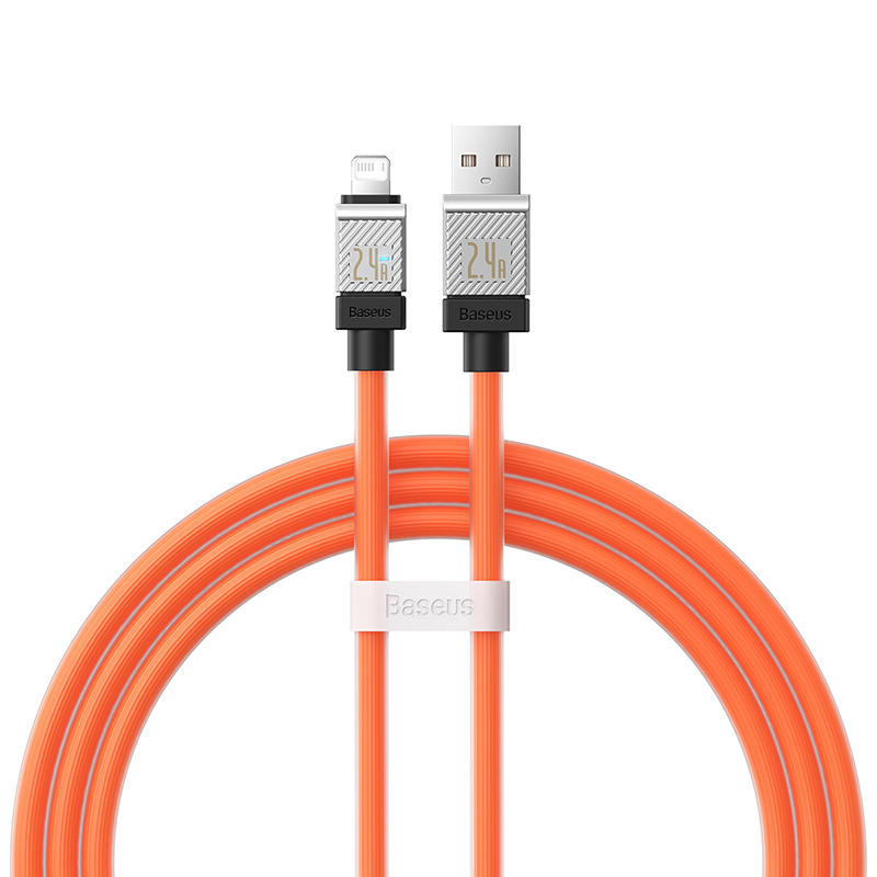 Cáp sạc nhanh Baseus CoolPlay Series Fast Charging Cable USB to iP 2.4A