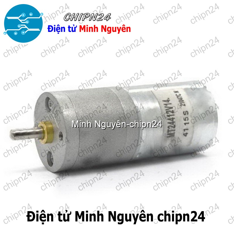 [1 cái] (F5) Động Cơ Giảm Tốc GA25 370 3-12V - [Chọn Loại] - HHH.00017