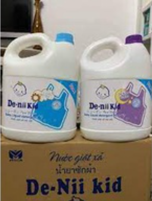 Nước giặt Denii kid can 3,6l hàng công ty