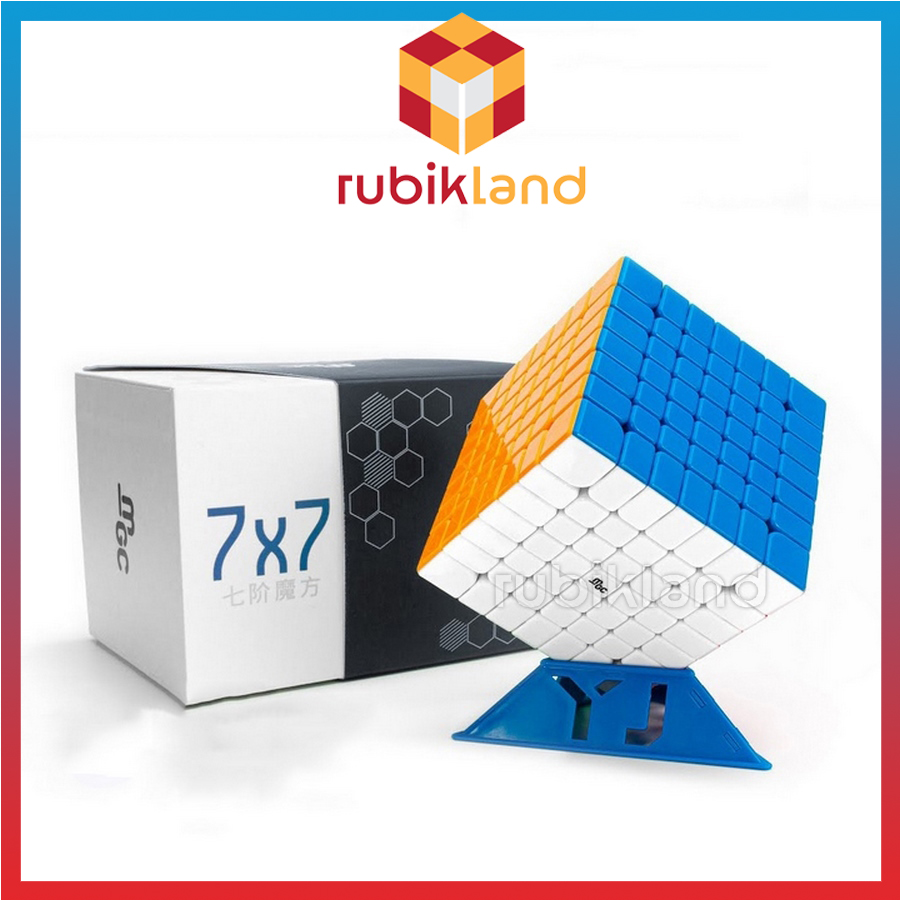 Rubik YJ MGC 2x2 3x3 4x4 5x5 6x6 7x7 V2 M Rubic Có Nam Châm Stickerless Không Viền 3 Tầng Đồ Chơi Trí Tuệ