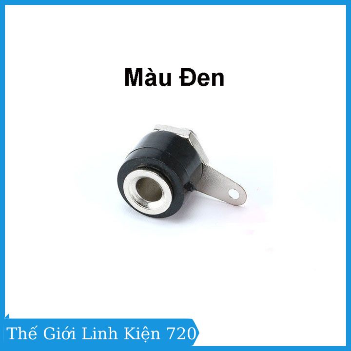 Jack nối JS90 ngắn hai màu đỏ đen
