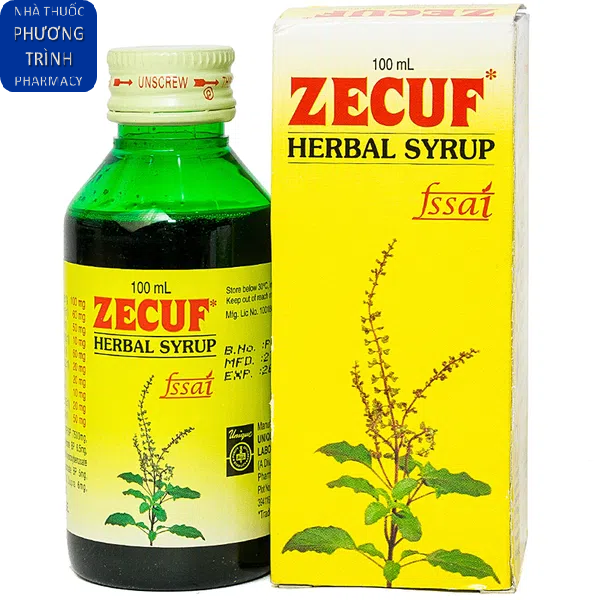 Siro H. o Thảo Dược Zecuf 100ml