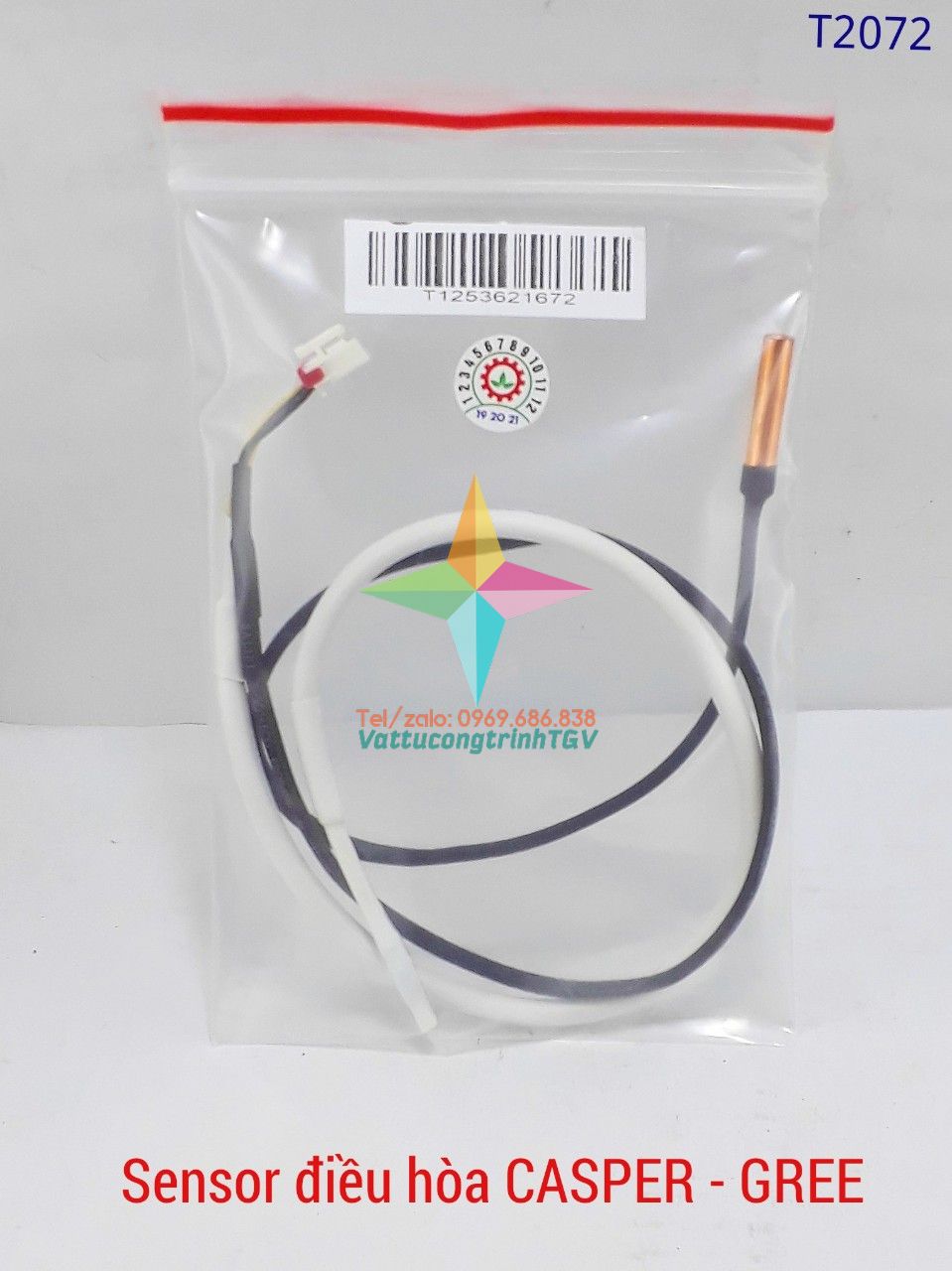 Sensor cảm biến nhiệt độ cho điều hòa casper - gree hãng