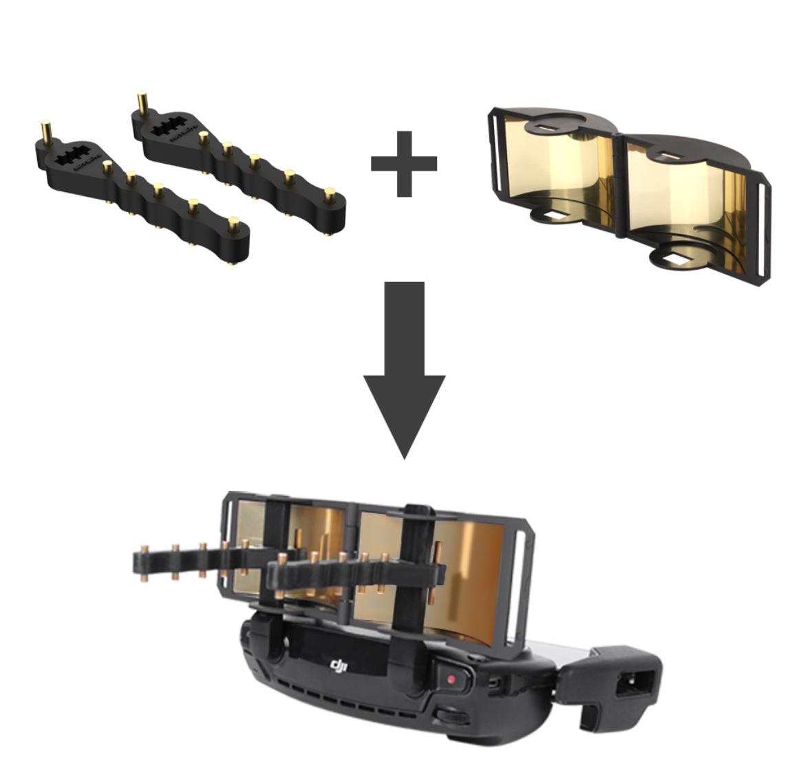 angten kích sóng mavic, chảo kích sóng mavic, kích sóng flycam Yagi , angten YAGI cho spark, mavic mini, mavic air, mavic pro, mavic 2. Yagi antenna signal booster remote control extended range.