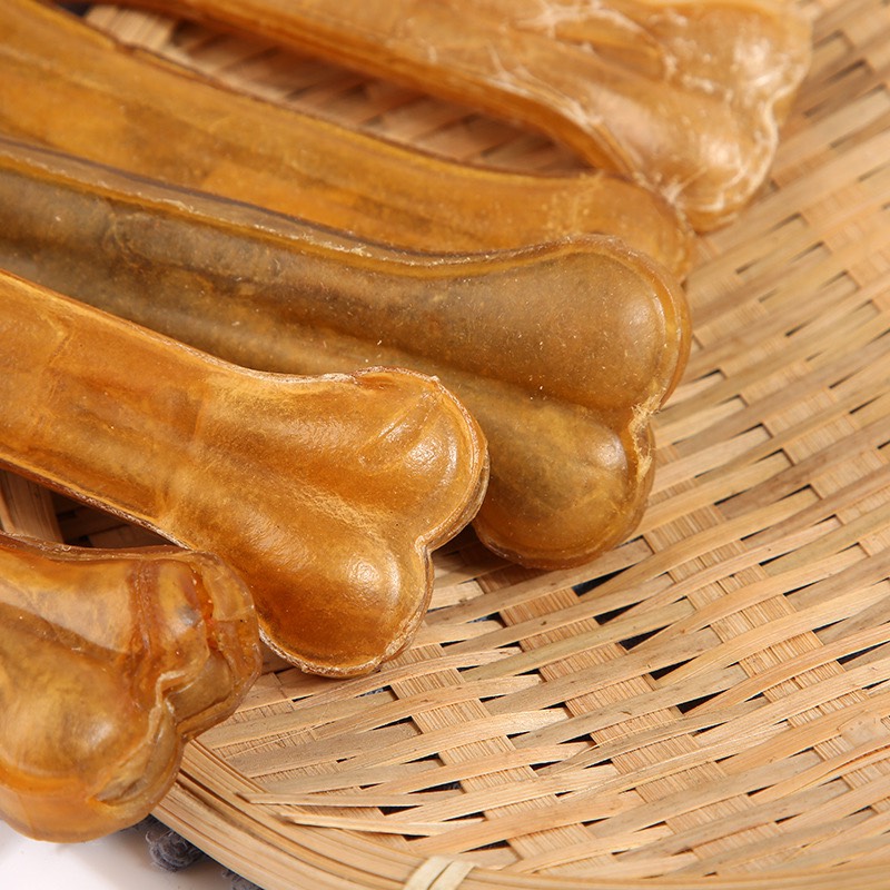 Xương da bò cho Chó gặm sạch răng và bổ sung dinh dưỡng