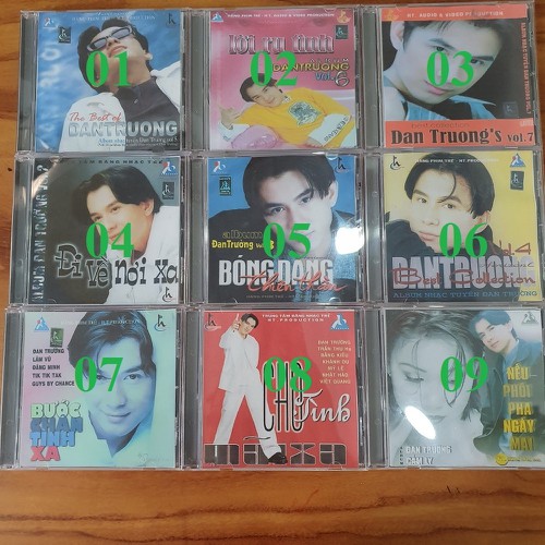 [MDCD]  Đĩa CD Đan Trường - Khách tự chọn ALBUM - Mã số CD trong bài