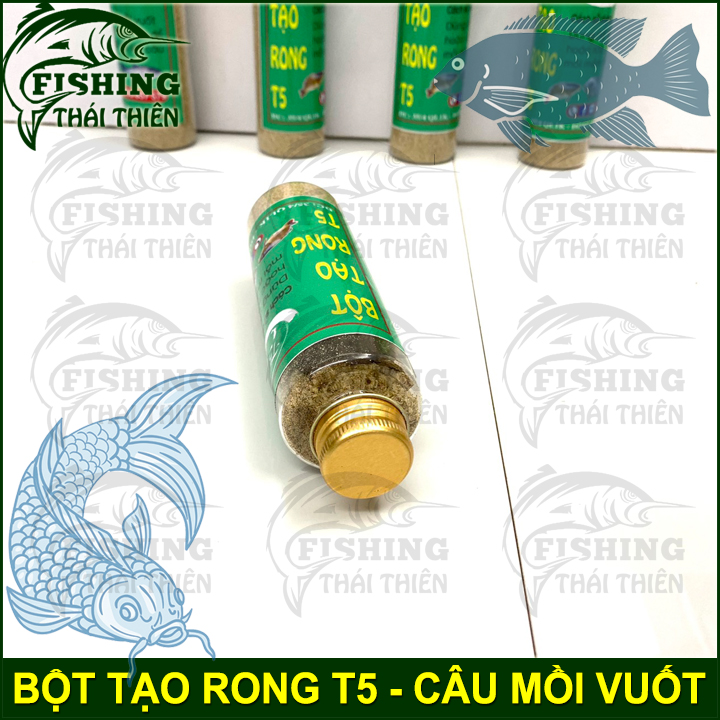 Bột tạo rong câu cá T5 dùng câu mồi vuốt