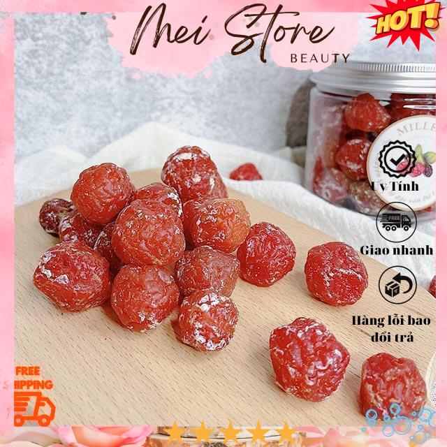 Ô mai mận cơm đỏ mứt mận cơm chua ngọt ăn siêu ghiền - hủ pet 500g