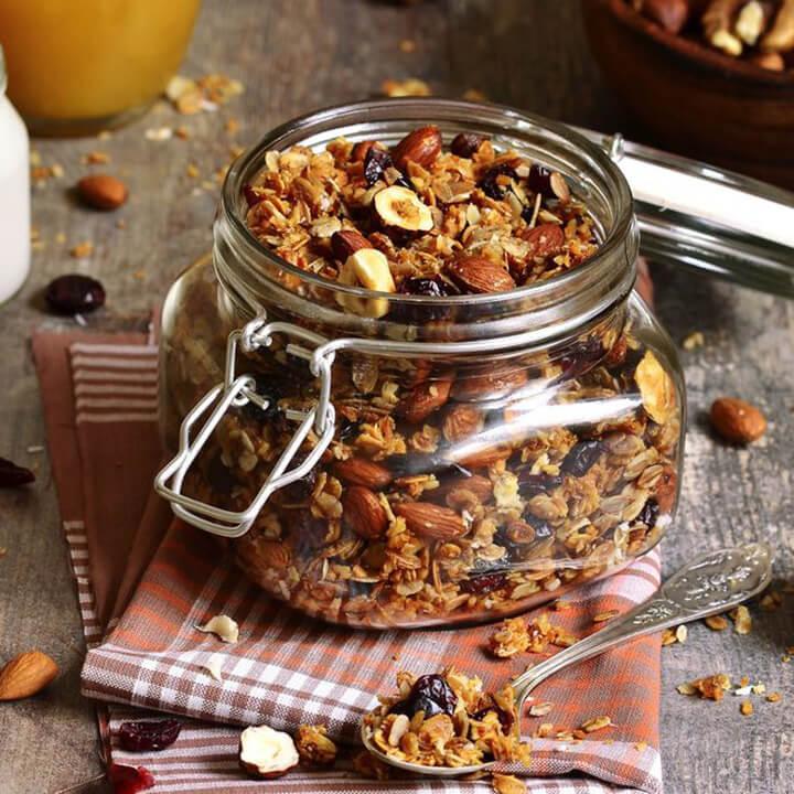 [HCM]Mix Nuts 5 Hạt Không Vỏ MOURAD (Nướng chín dậy vị dòn ngon) 500g.