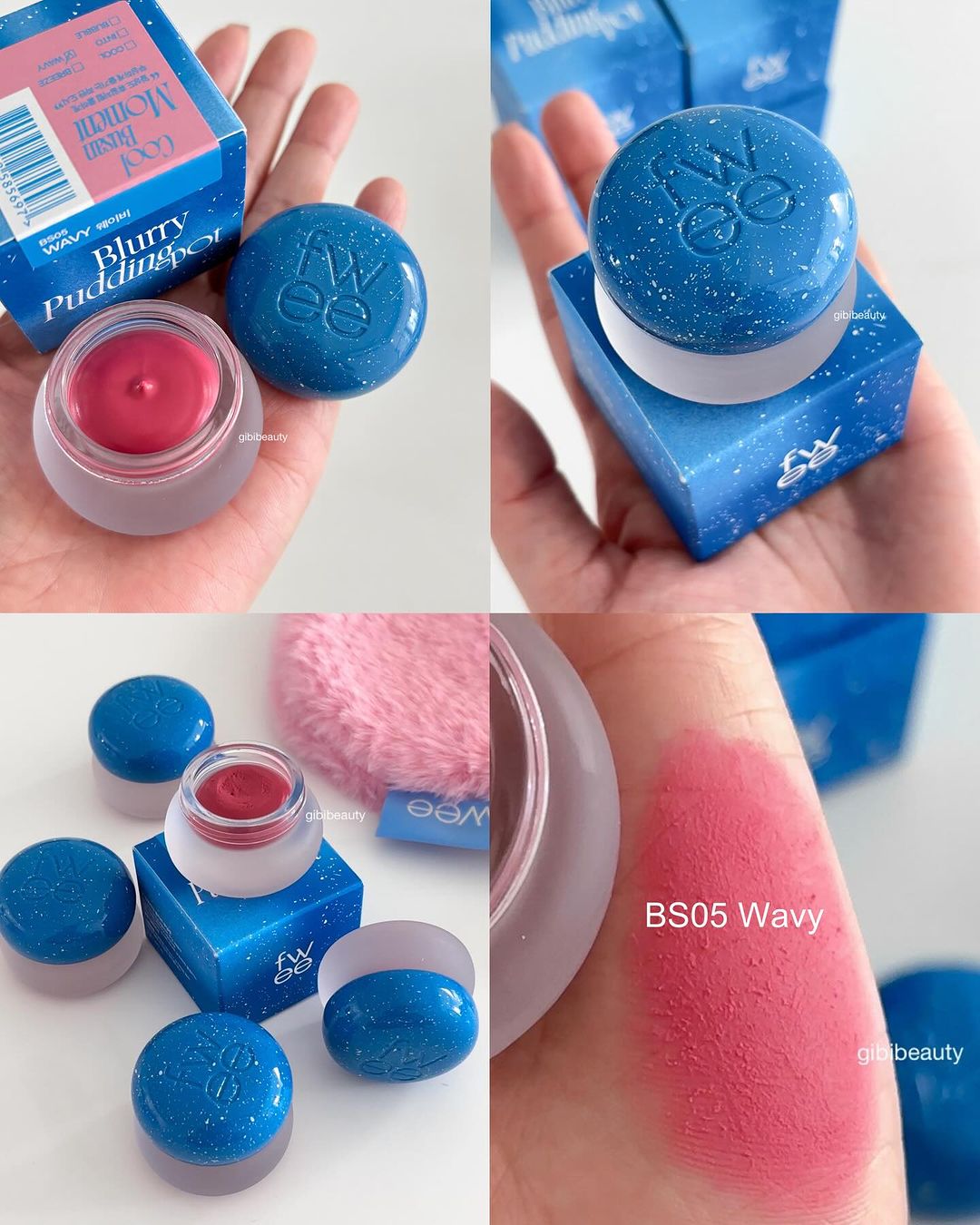 [SẴN] Son FWEE Blurry Pudding Pot 5g