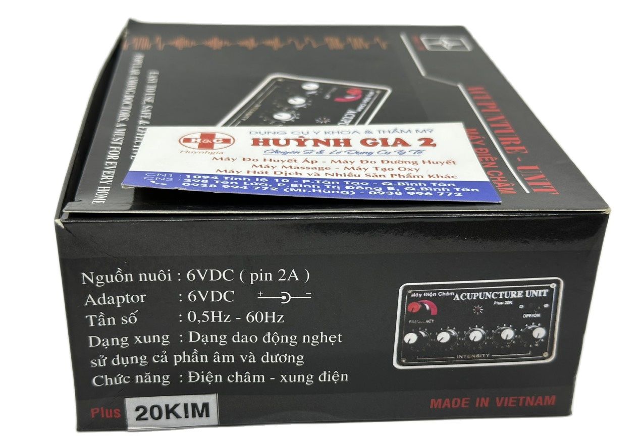 Máy điện châm Acupuncture-Unit 5 cọc 20 kim