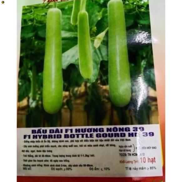 Hạt bầu trái dài F1 - gói 10 hạt