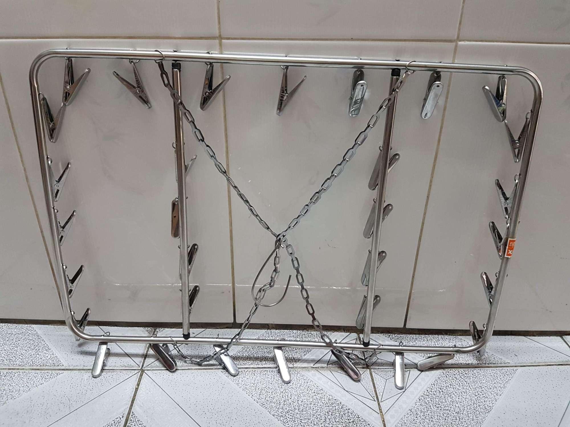 Móc dù inox 28 kẹp