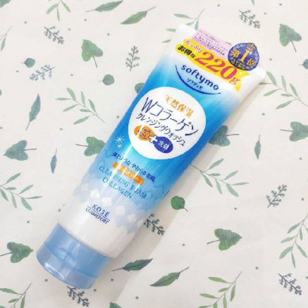 Sữa rửa mặt Collagen Kose Softymo 220g