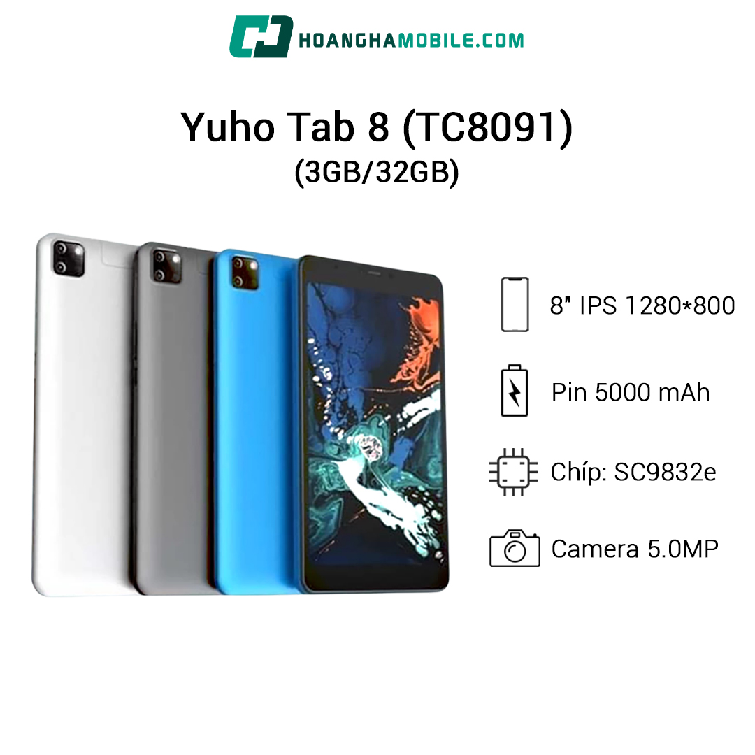 Máy tính bảng Yuho Tab 8 (TC8091) 3GB32GB - Chính hãng - MixASale