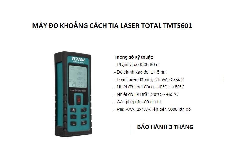 Máy đo khoảng cách tia laser total TMT5601